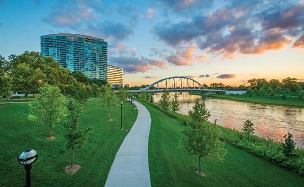 Soft shorelines have been adopted for over 82% of the project.