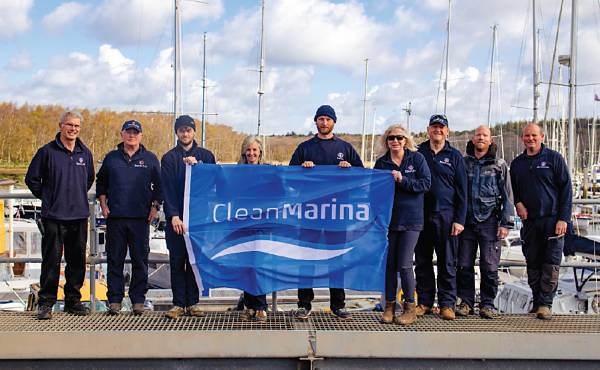 Harbour master Wendy Stowe and her team work hard to ensure Buckler’s Hard is worthy of its new Clean Marina status.